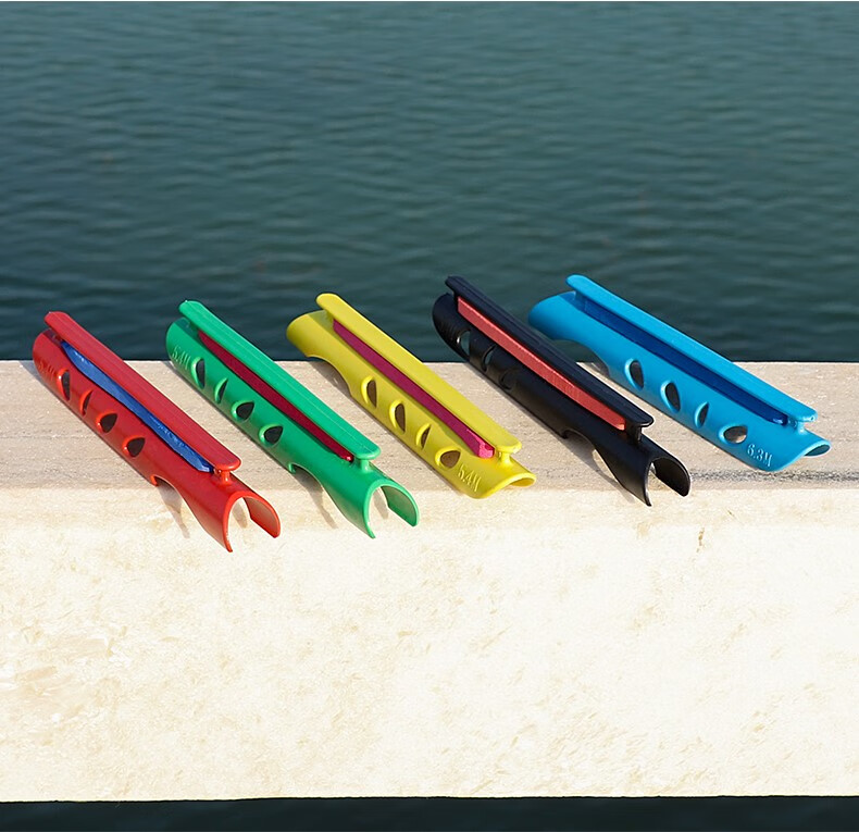 鱼竿绕线器 鱼竿收线器绕线卡夹手竿通用钓鱼线绕线板泡沫鱼杆缠线器