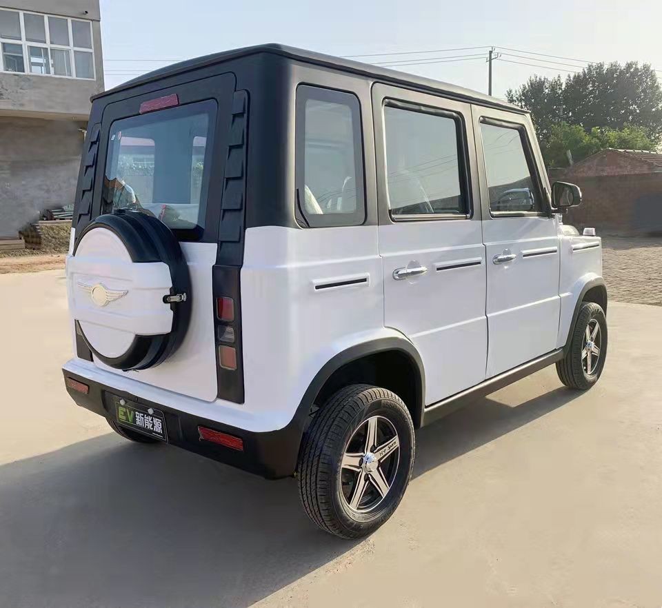 中老年代步电动车 奔驰大g四轮全封闭电动车成人家用锂电瓶油电两用