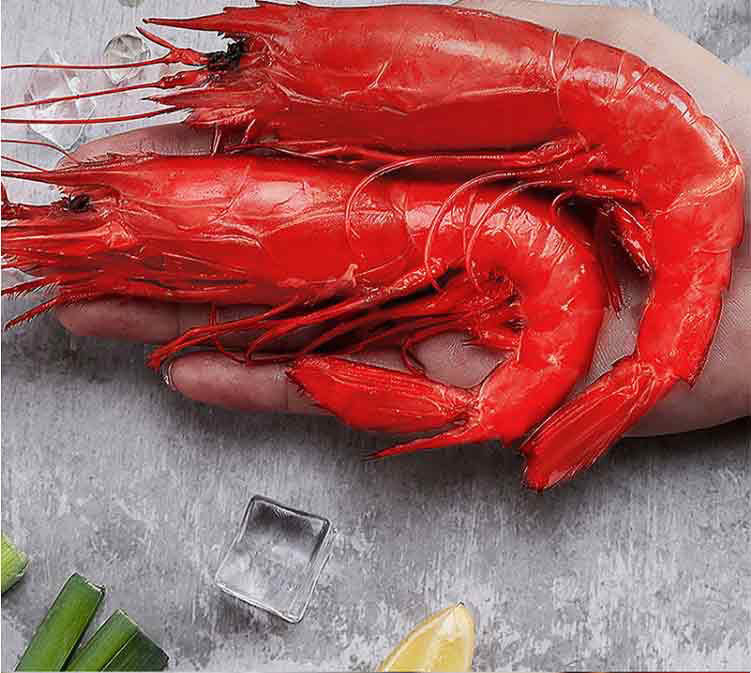 腾旺纳跃深海红魔虾天然生态捕捞新鲜大虾刺身莫桑比克虾20只左右一斤