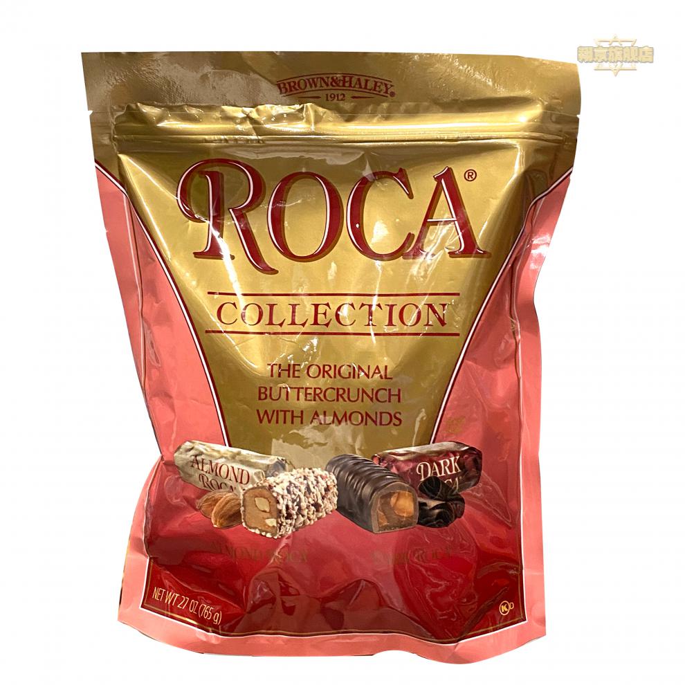 进口roca美国乐家杏仁糖扁桃仁巧克力糖零食夹心糖果1190克混合装经典