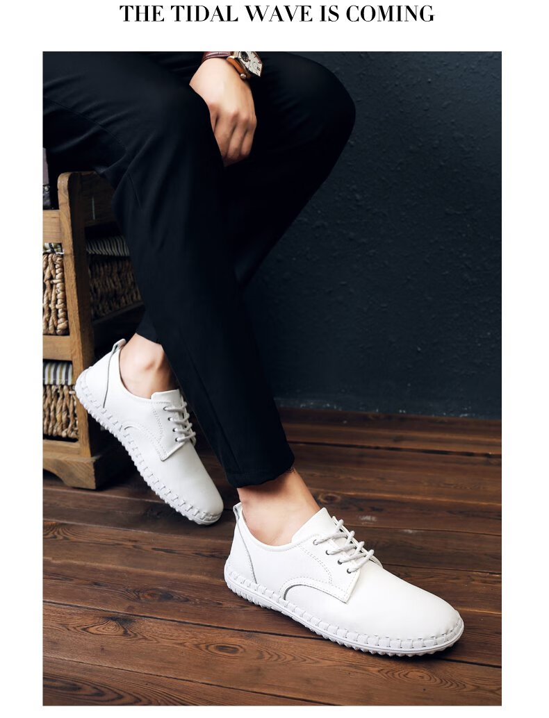 trend tiger高端轻奢品牌商务休闲鞋男中青年潮牌男鞋秋季2022新款