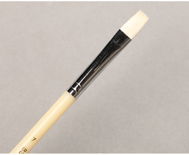 榭得堂836羊毛水粉笔白树脂杆油画丙烯手绘颜料笔软毛笔固体水彩笔11