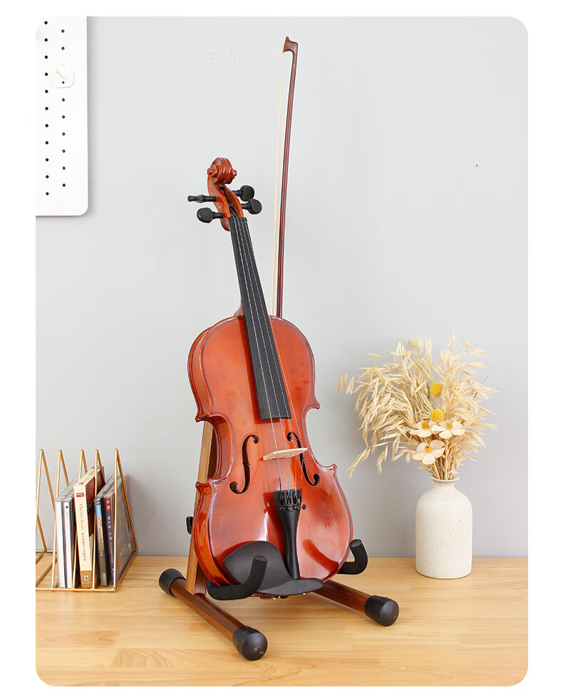 可狄 小提琴支架小提琴架子立式摆放收纳展示架落地摆架放置架地架