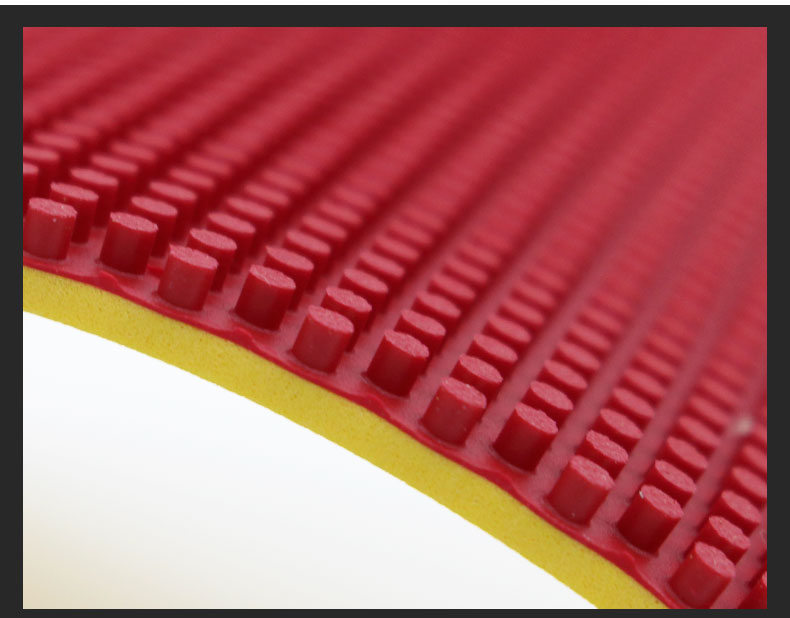 tsp乒乓球拍颗粒胶长胶削球单胶皮curlp4ph2019520175p5v原ph黑色厚度