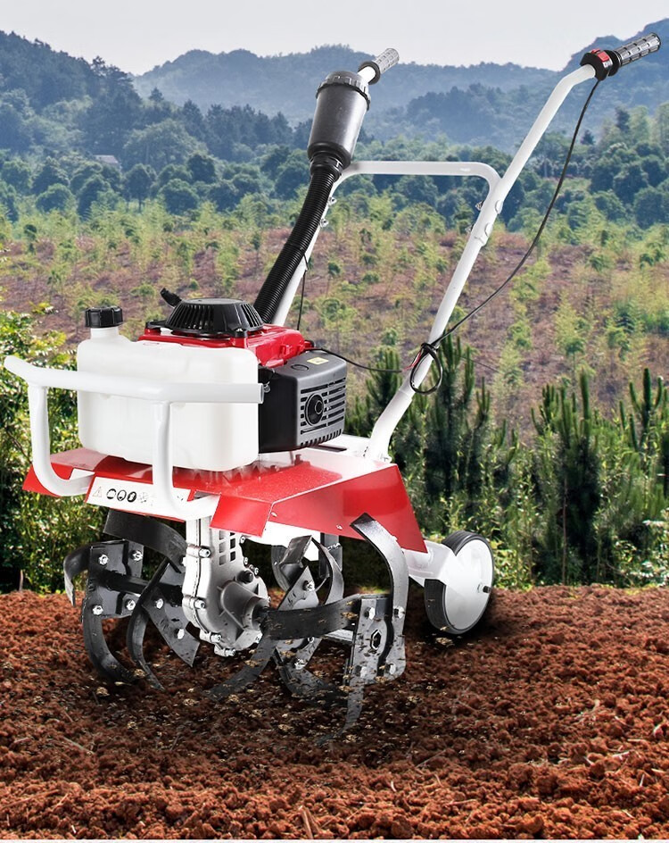 微耕机旋耕机小型耕地机器翻地机耕田机农耕机农用机械自走式多功能