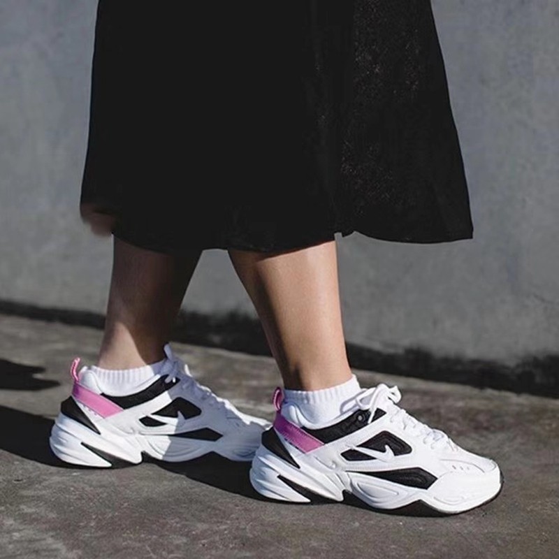 nike耐克女鞋新款m2ktekno黑白复古老爹鞋户外时尚跑步鞋ao3108100cj
