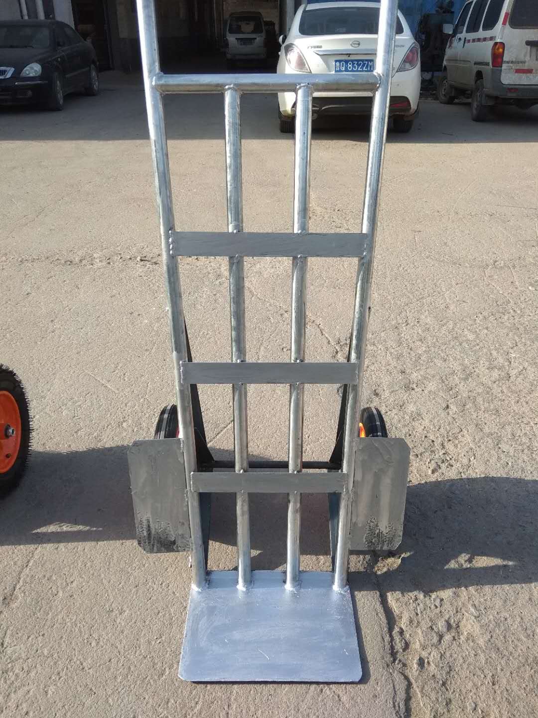 手刹老虎车两轮外卖手推车货车赶集拉货车拖车手拉车载重王搬运车 1侧