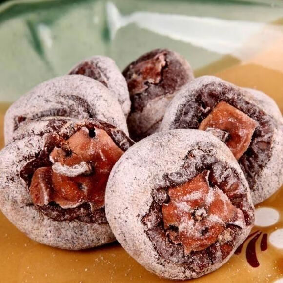 深山老树柿饼 陕西富平吊柿饼农家霜降柿子饼200克自然挂霜 深山老树