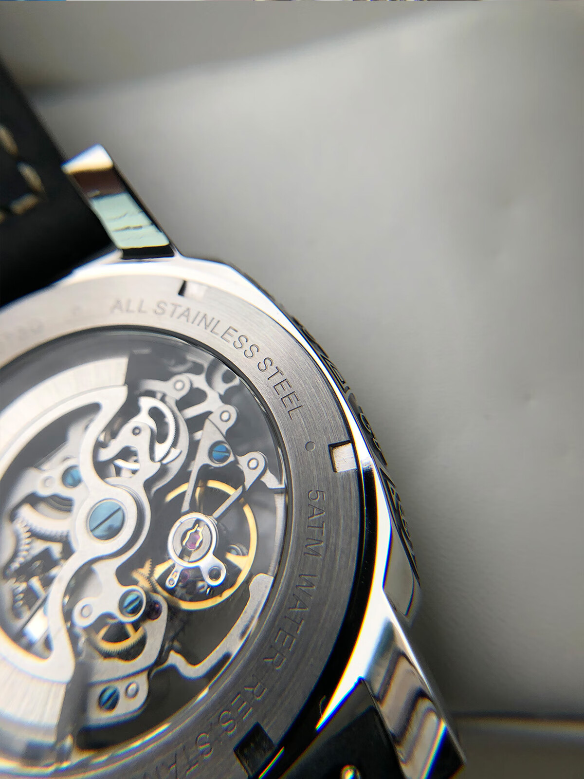 海鸥(seagull)手表陀飞轮缕空多功能十大男表机芯st16男士全自动飞轮