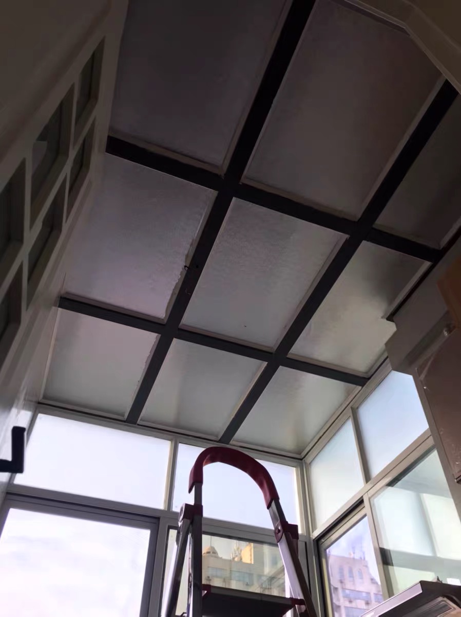 阳光房玻璃屋顶隔热板铝箔聚氨酯保温板室内吊顶设备隔热冷库材料 1cm