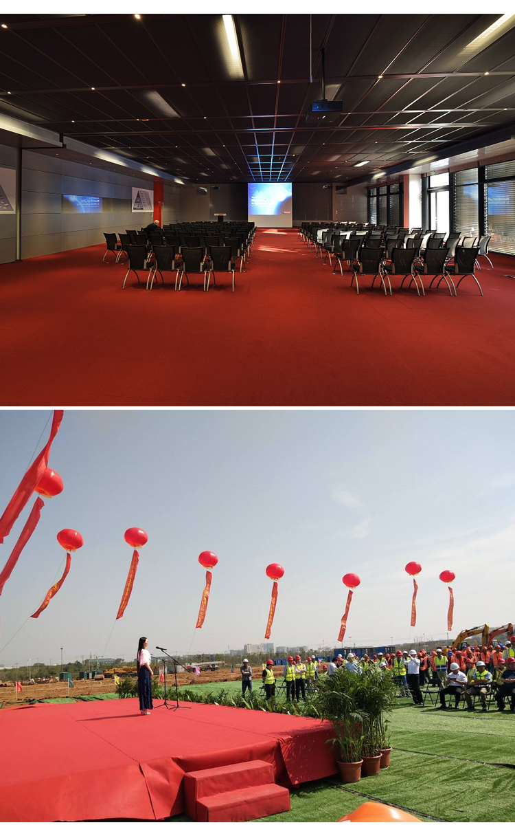 结婚舞台红地毯加厚满铺长期防滑迎宾开业一次性店用婚庆店铺门口