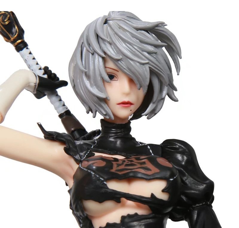 七夕情人节尼尔机械纪元2b小姐姐游戏周边精品手办模型人偶玩具公仔