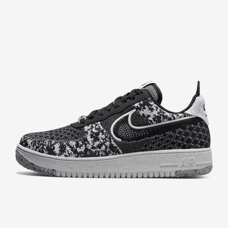 耐克nikeair force 1 crater flyknit空军一号 编织鞋面 男士休闲运动