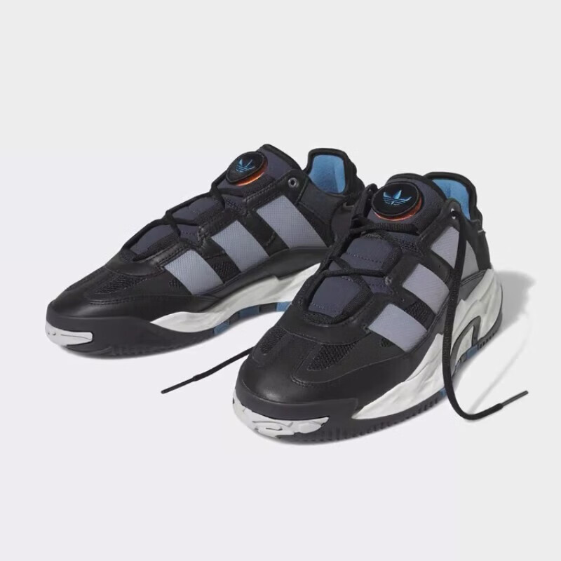 阿迪达斯（adidas）三叶草男鞋2023冬季新款经典奶包鞋Niteball复古运动 