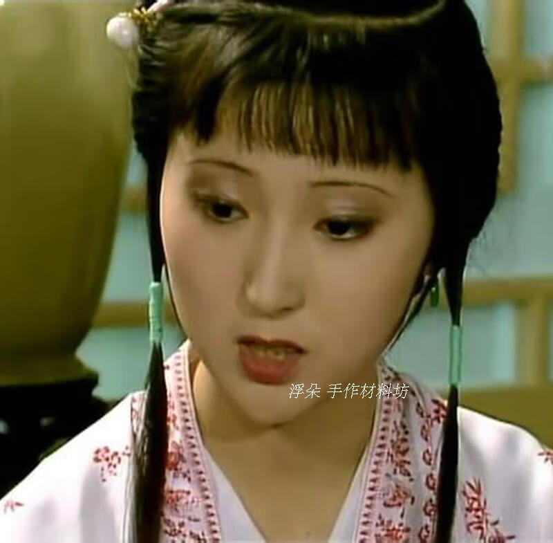 黛玉簪仿87年剧红楼梦发饰林黛玉白簪流苏发簪汉服配饰 16mm流苏2