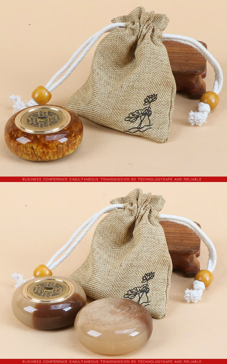 【抖音同款】黄铜转钱赚钱手把件进宝摆件时来运转解压黄铜物件工艺品