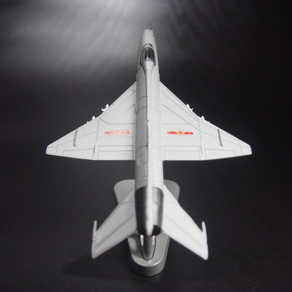 空军歼7歼击机飞机模型歼7g飞机模型摆件合金战斗机仿真军事航模 172