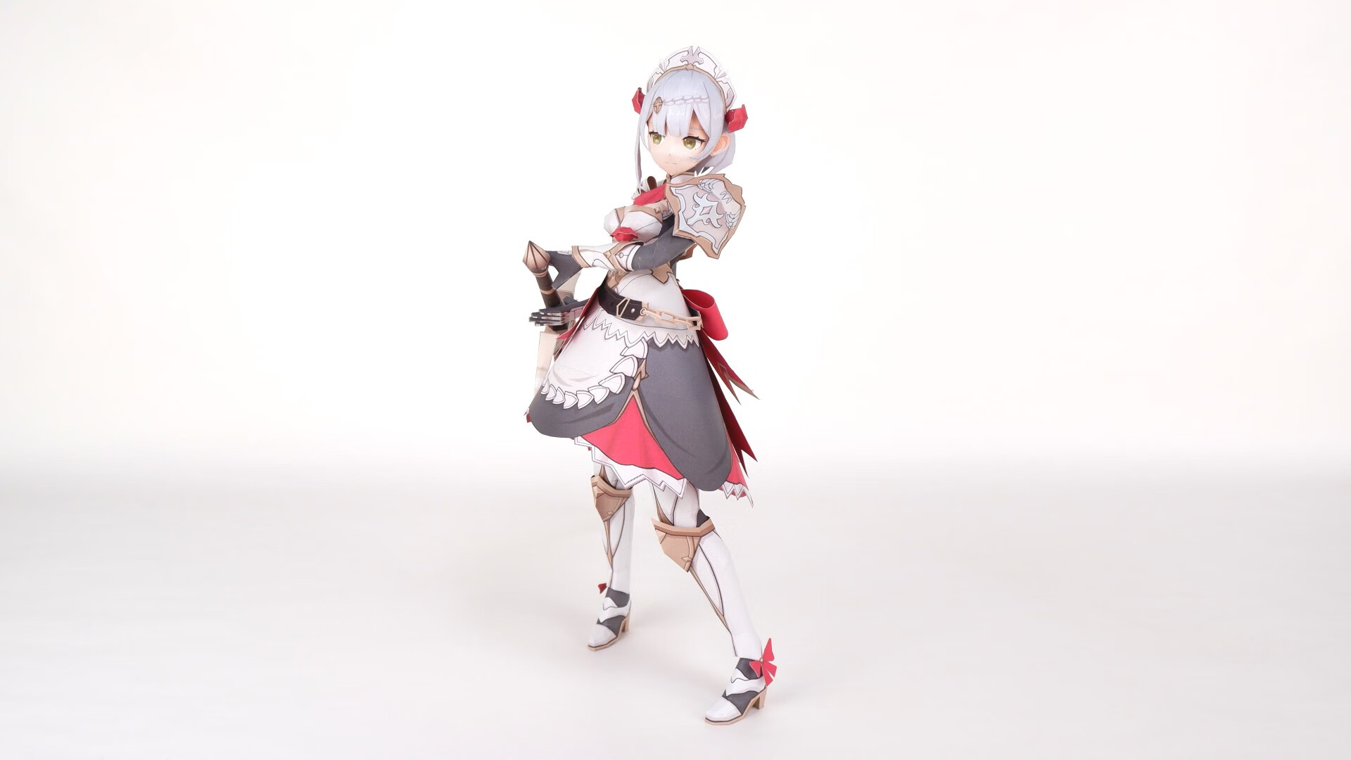 onevan宅漫社纸工坊3d手工正比人形纸模原神安柏芭芭拉主角萤diy纸