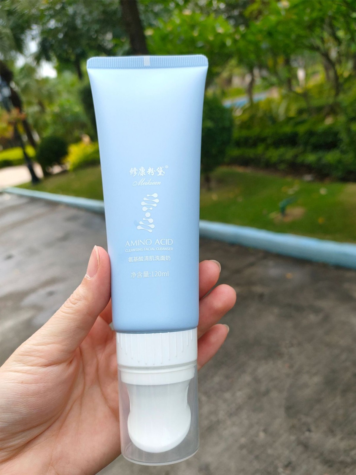 修康粉黛刷头按摩氨基酸洗面奶控油祛痘去黑头角质收缩毛孔学生用 120