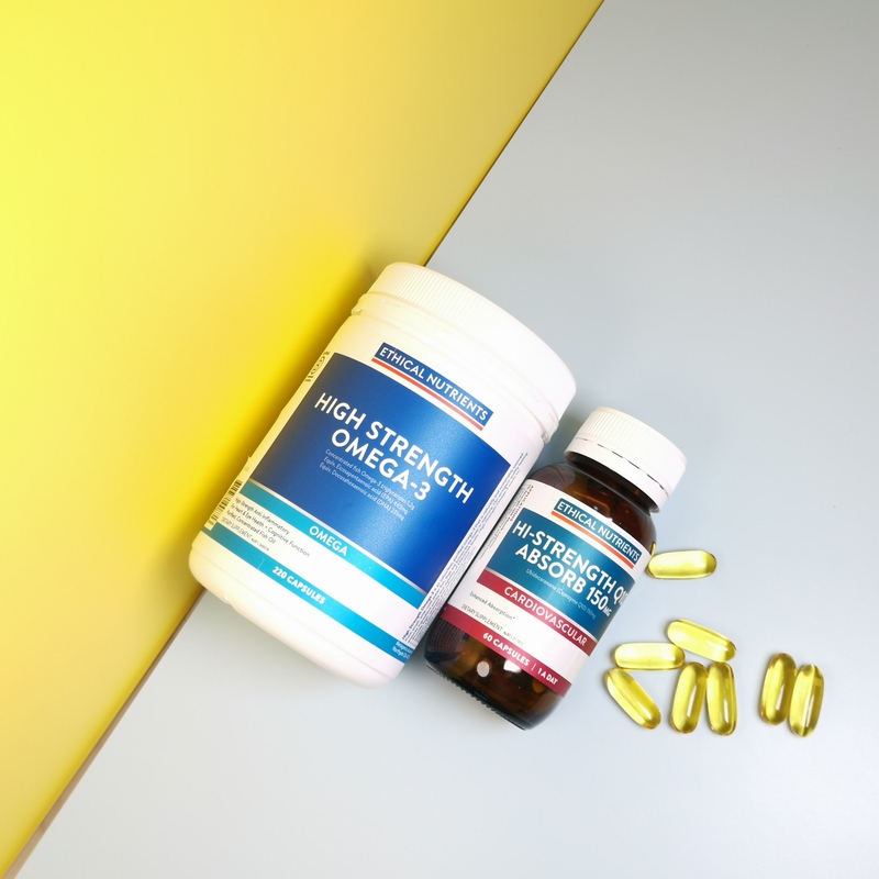 ethical酶q10水溶深海鱼油心脑中老年澳洲粉红色