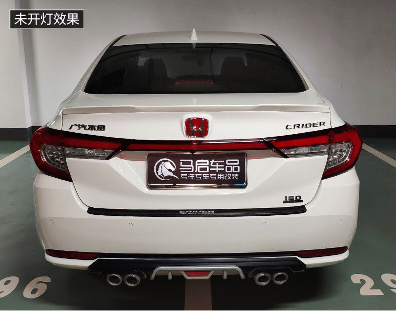 专用19-22款本田新凌派享域尾灯贯穿灯后杠灯包围改装流水转向灯 【19