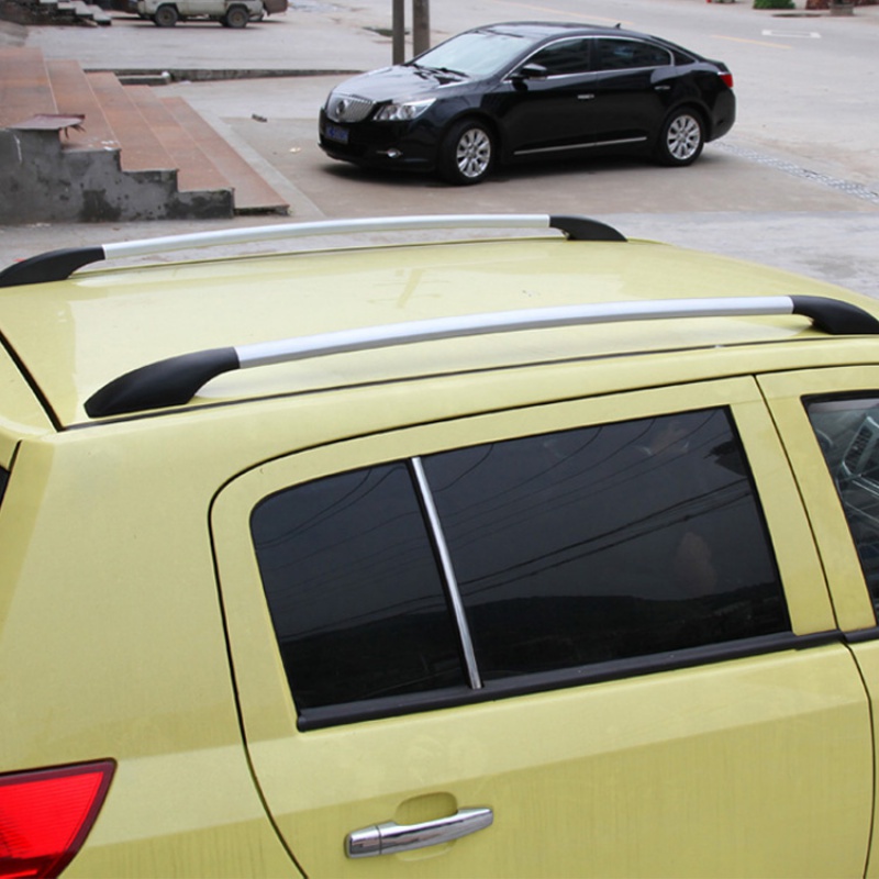 醉米适配宝骏730行李架免打孔安装车顶架汽车改装汽车竖杆装饰配 黑色