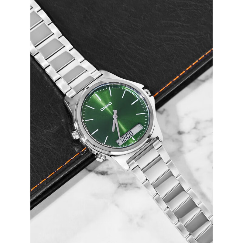 casio卡西欧 海外代购手表男休闲防水简约石英男表mtp-vc01d-3e 海外