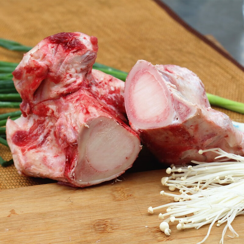 维桑 新鲜牛骨头 牛大骨 牛腿骨正宗土黄牛牛棒子骨火锅煲汤 2.5kg