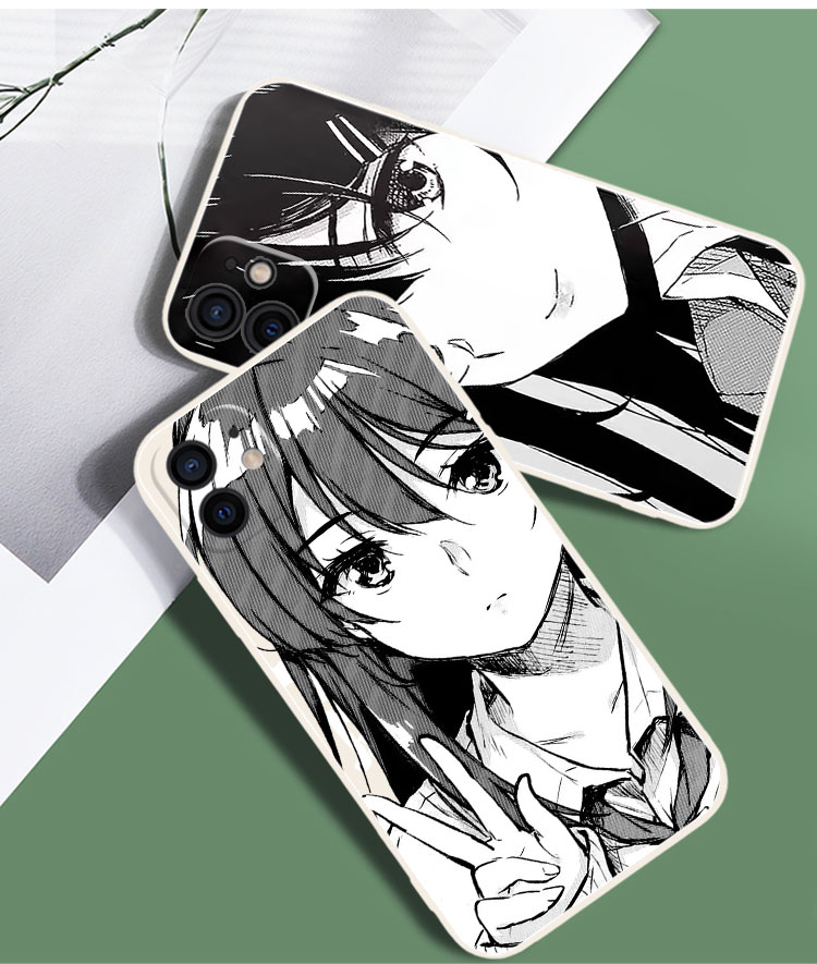 麻衣学姐手机壳 樱岛麻衣手机壳适用于reno8pro学姐二次元reno7se动漫