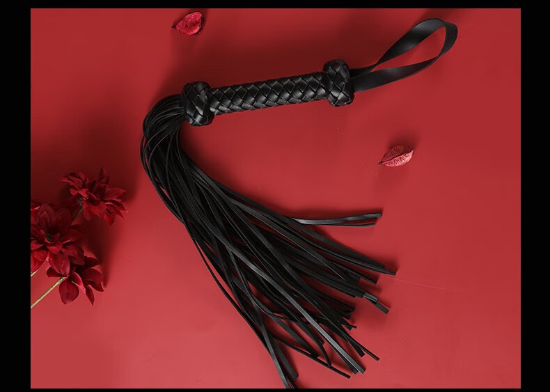 彩寇sm鞭子小皮鞭sp工具女生打屁屁男奴直播道具 八股长鞭(震慑吊抽)