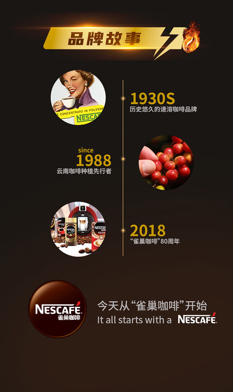 雀巢咖啡(nescafe) 雀巢(nestle)咖啡速溶飲品1.