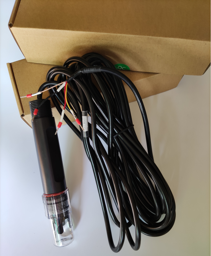 通用 工业在线ph计电极探头污水酸度计ph值传感器四氟复合电极orp