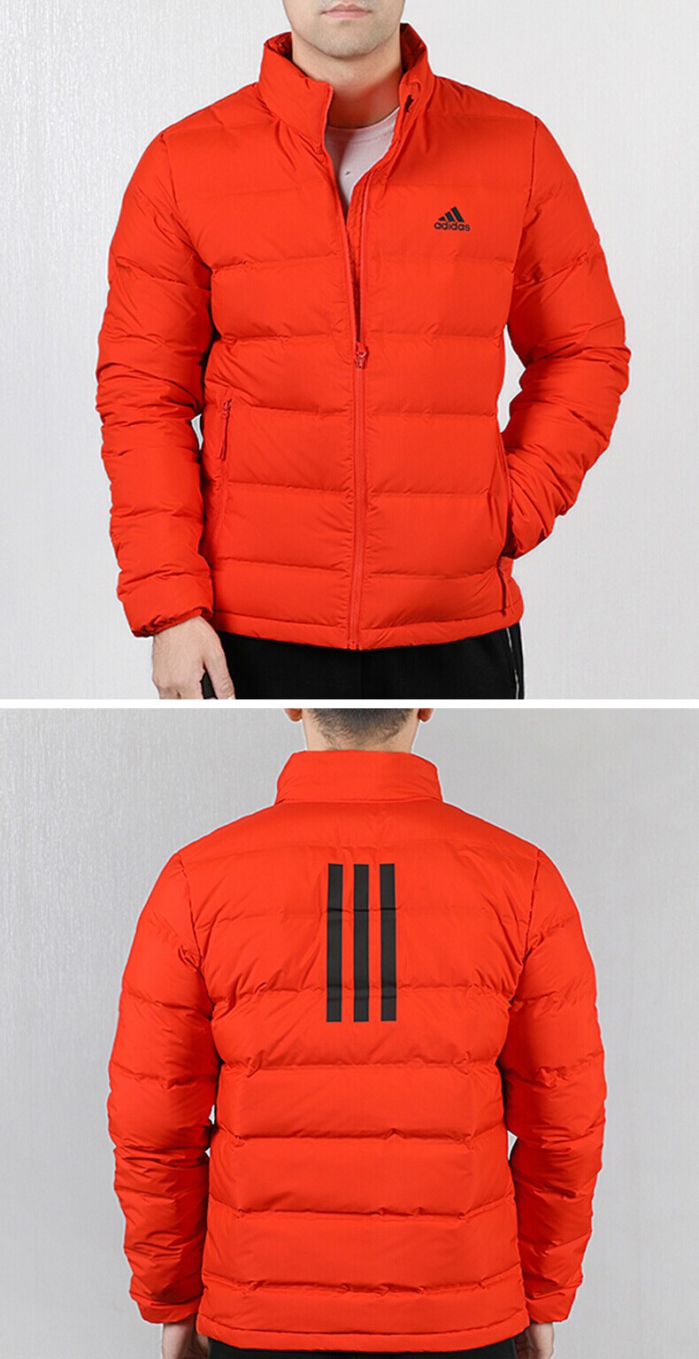 adidas阿迪达斯羽绒服男2019冬新款运动休闲立领户外保暖外套dz1443