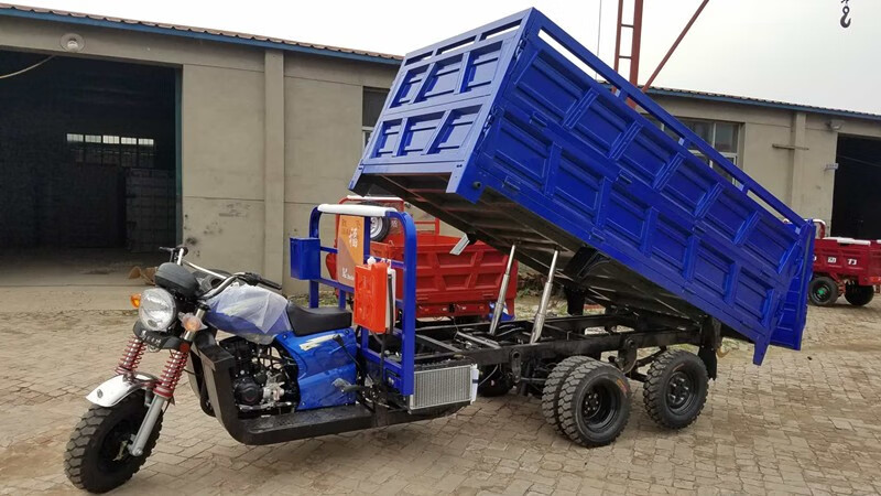 三轮摩托车自卸九轮双驱动 宗申捍威水冷发动机 动力强劲 可定做 300