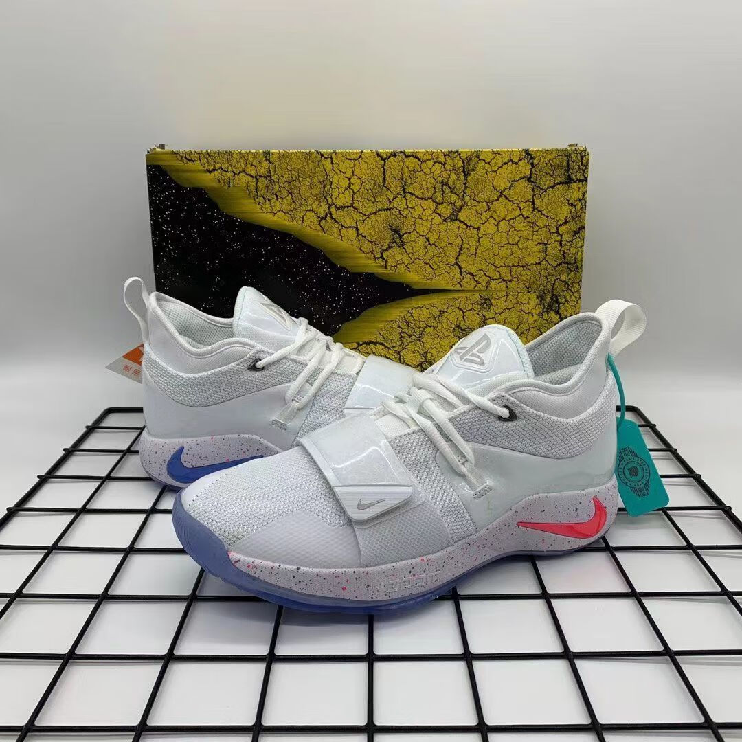 5亮灯篮球鞋保罗乔治pg灰色电玩ps联名运动鞋 亮灯_灰色 50_退货包