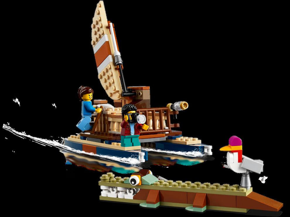 lego 乐高积木 创意三合一系列31116动物树屋儿童拼搭玩具同款 童拼搭