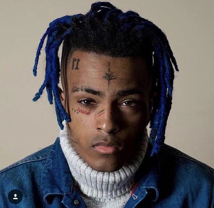 xxxtentacio项链欧美个性时尚潮牌xxxtentacion石人头像吊坠男嘻哈hip