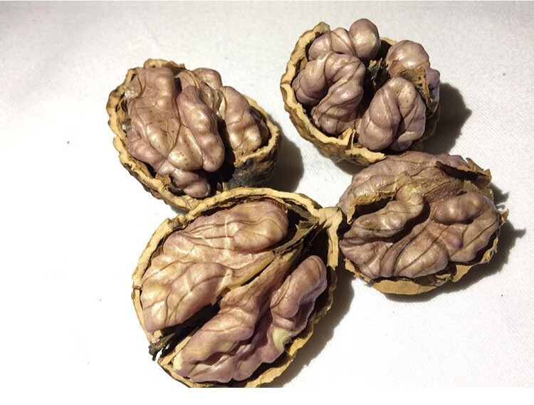 2021新货云南大理老树原味尖嘴紫米娘亲天然紫皮核桃1000g2斤尝鲜价