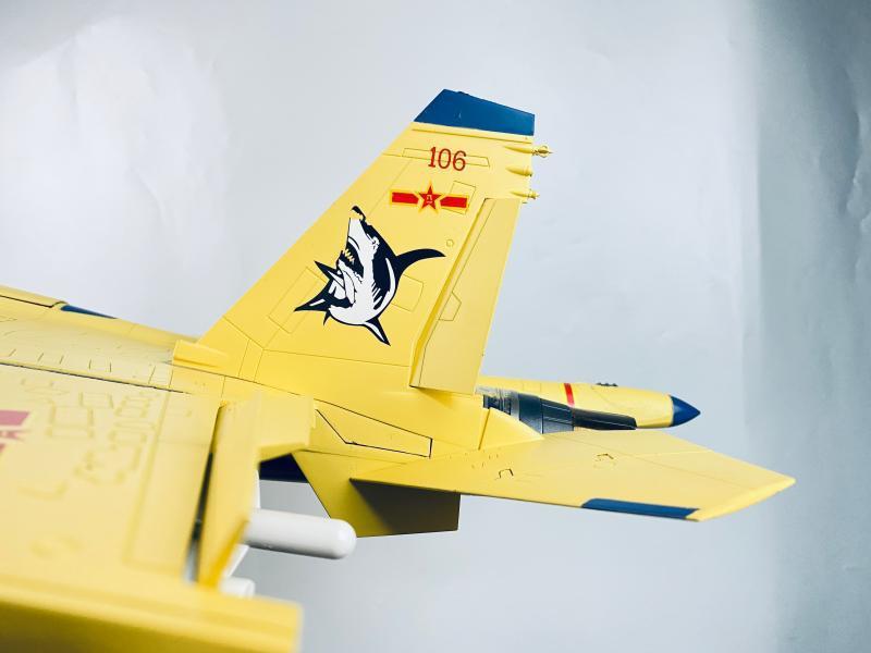 76cm歼15战斗机模型j15歼15舰载机成品收藏仿真摆件送礼130130灰色