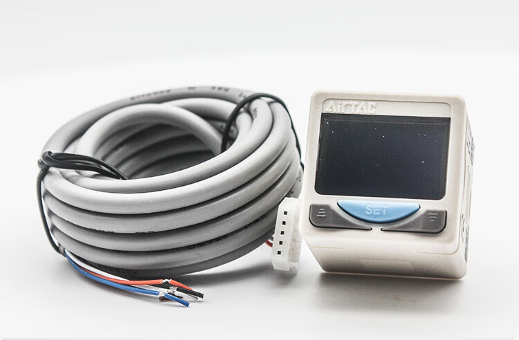 亚德客高精密数显压力表dpsn1-10030空正负压-0.1-1.