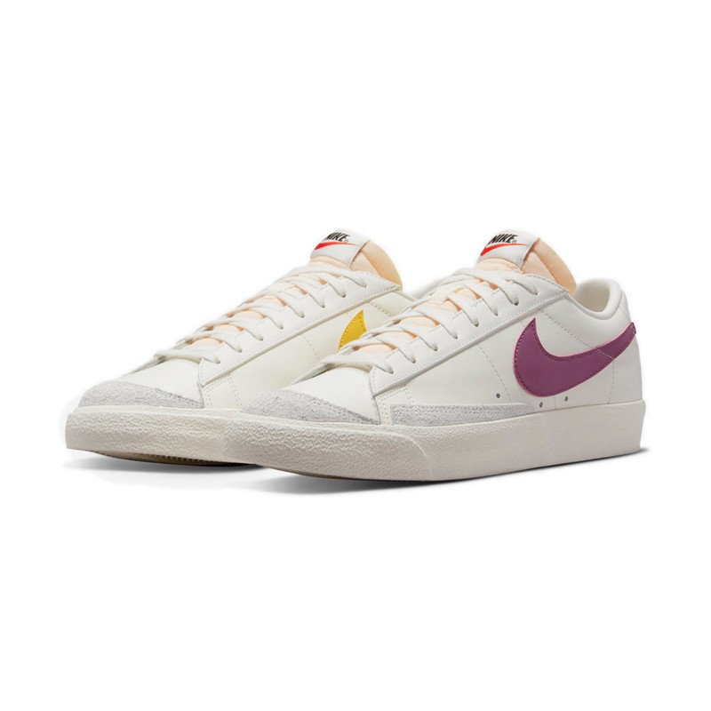nike耐克blazer low 77 开拓者 米白彩泼墨低帮 休闲鞋 运动鞋 板鞋