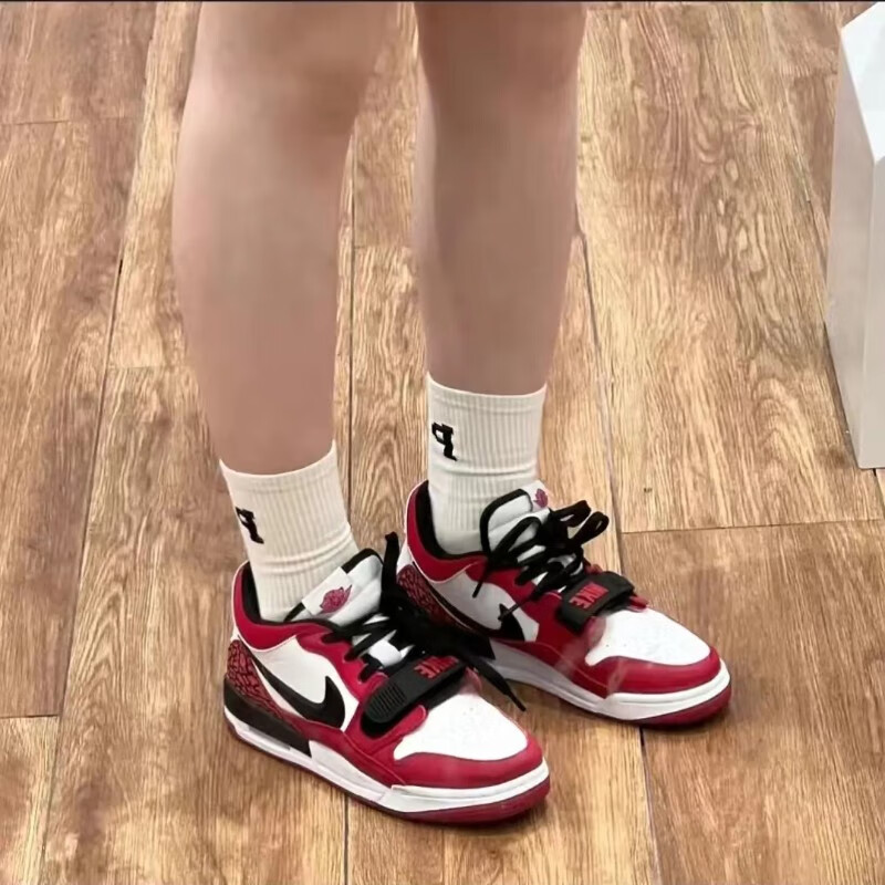 nike/耐克 air jordan 女子 aj312白紅芝加哥 運動籃球鞋 cd9054-116