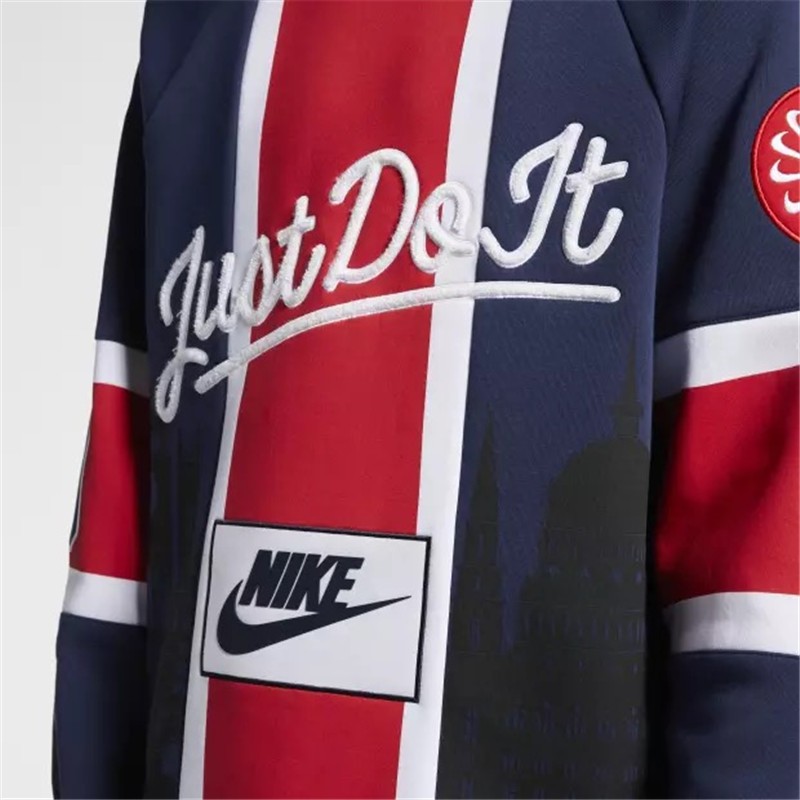 耐克nike城市版卫衣多色拼接上海限定黑白洛杉矶套头卫衣ar1899010ar