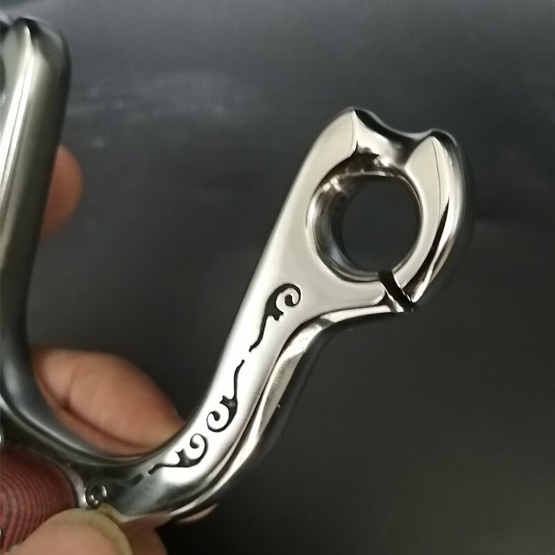 2022新款竞技弹弓新款440不锈钢弹弓超硬g10贴片柳浪带定位槽传统弹工