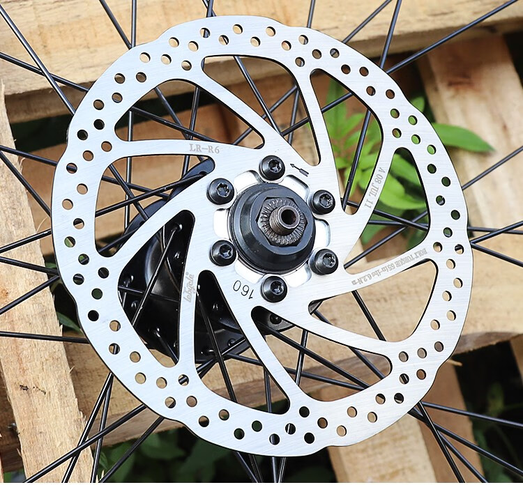 山地自行车碟刹片刹车片油刹碟片160mm180配件203公路碟刹盘140mm