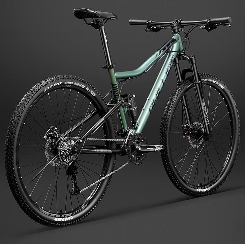 永久软尾山地车自行车双减震变速男女成人学生越野双碟刹单车架 searc