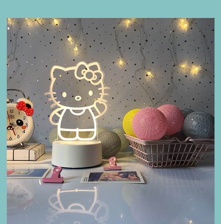 皮卡丘卡通网红小夜灯皮卡丘小夜灯创意卧室ins少女床头灯插电睡眠