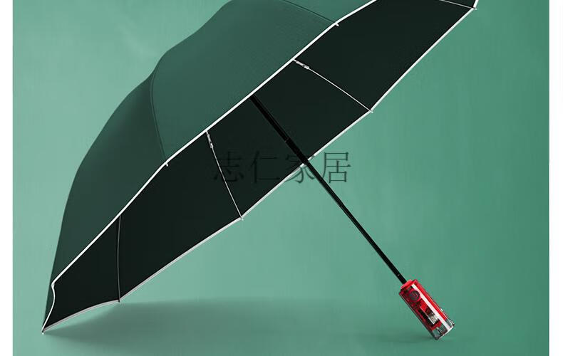 mi德国全自动纳米雨伞男士反向伞折叠风风暴加固加厚结实定制莫卡米
