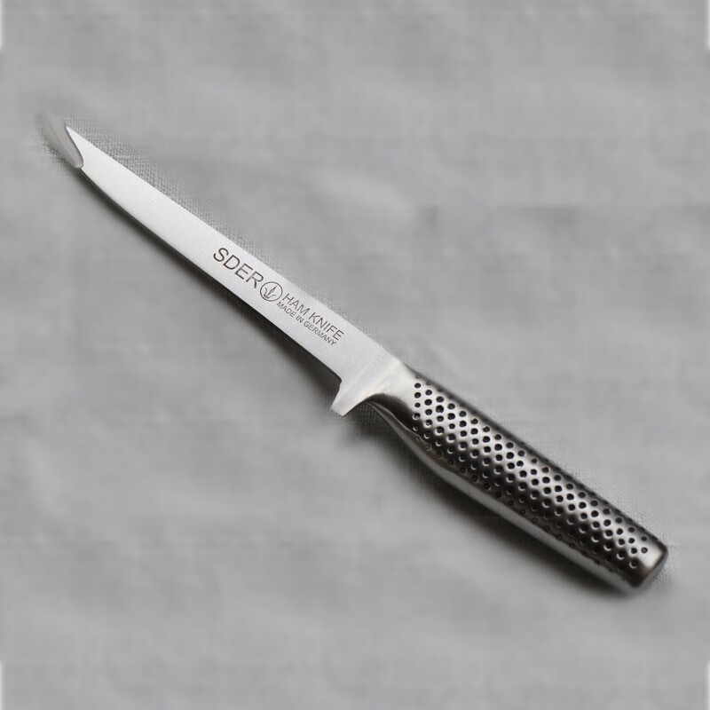 切火腿专用刀 西班牙火腿切片专用刀四件套(火腿刀  磨刀棒 夹子)