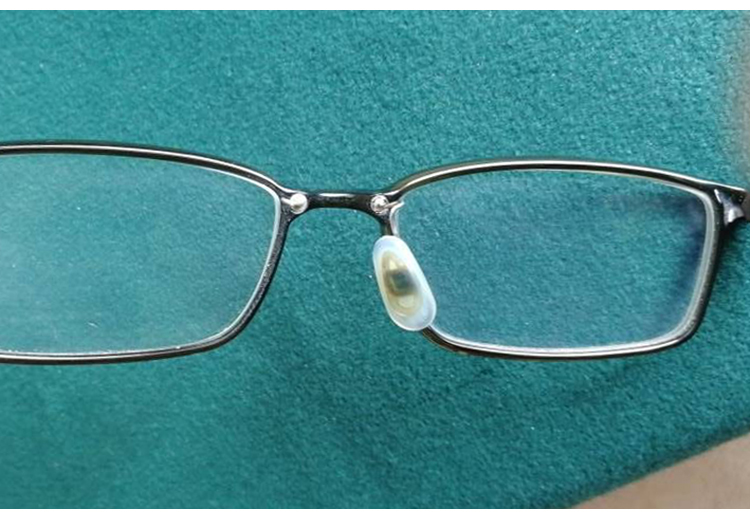 【特价京选】眼镜框金属支架儿童成人眼镜鼻托架鼻梁架鼻垫上螺丝配件